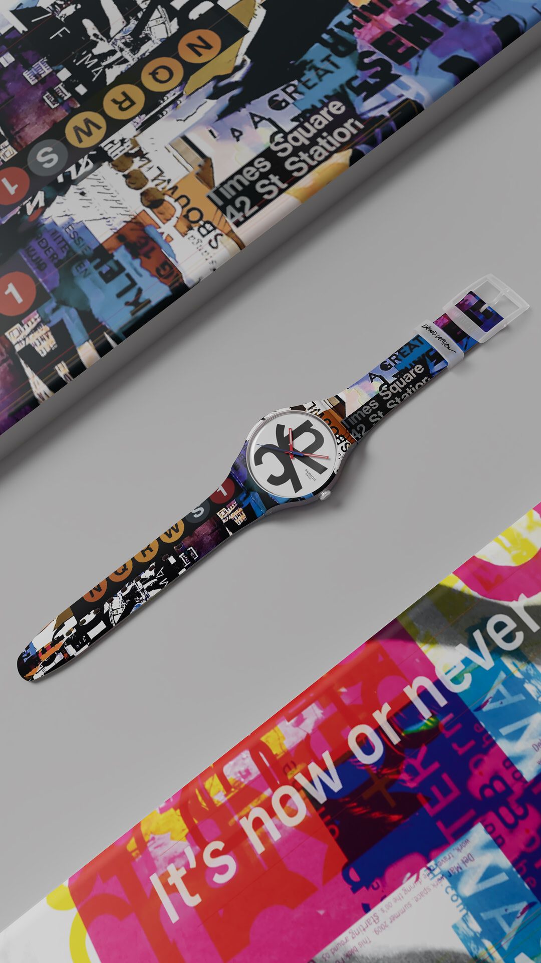 Swatch Destination Art: CARSON TIME